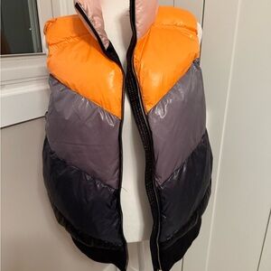Women's Colorblock Puffer Vest